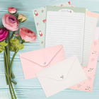 Stationary Paper And Envelopes Set  36 Pcs Lined Stationary Writing Paper With 1