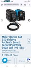 Welding Machine Miller Xmt 350 Field Pro With Smart Feeder