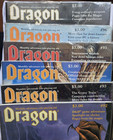 Dragon Magazine Tsr D d  92   108 Lot     16 Vintage Issues 1985-1986     Near Run