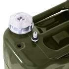 4pcs Jerry Can 20l 5gal Metal Steel Tank F-uel Gas Gasoline Military Storage