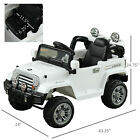 12v Kids Ride On Car Off-road Battery-powered Jeep Truck With Remote Mp3 Light