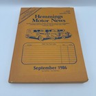 Hemmings Motor News September 1986 Antique Vintage Auto Magazine