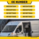 Smoked Cab Roof Marker Light Lamp For 2014-23 Dodge Ram Promaster 1500 2500 3500