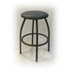 Empress Backless Barstool - Black
