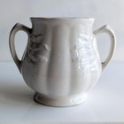 Wm Adams England Ironstone Large Sugar Bowl From 1950s  Missing Lid  Bit Crazing