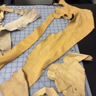 Native American Clothing   Crafts - Large Lot  Assorted Pieces Of Soft Deer Hide