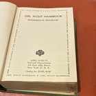 Girl Scouts Intermediate Program Handbook Green Hardcover  catalog No  20-101 