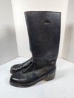 Vintage East German Germany Military Army Officer s Jack Boots 28 1 2 Cm  Us 10