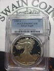 1989-s American Silver Eagle Dollar Pr69dcam Pcgs Proof 69 Deep Cameo Ec120