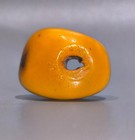 Real Tibet 18th Century Old Buddhist Noble Jewelry Gem Amber Mila Bead Amulet