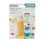 Dr  Talbot s Toddler Training Toothpaste With Banana Toothbrush  6 M   Tutti