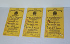 3 Vtg 1960 D    R g w  Railroad Souvenir Ticket Durango  Colo To Silverton  Colo
