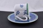 Villeroy   Boch Switch 3 Country Collection Fine China Coffee Cup   Saucer- Mint