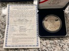 2009 Proof Us Abaham Lincoln Commemorative Silver  1 Dollar Coin Set - Box   Coa