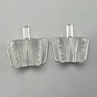 10x Dental Bite Block Rubber Mouth Props Opener With Saliva Ejector Suction Tube