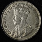 1919 Canada Silver Twenty Five Cents Au E349 Kvch