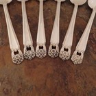 Is Eternally Yours Set Of 6 Teaspoons 1847 Rogers Vtg Silverplate Flatware Lot R