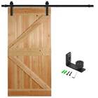 4ft -20ft Sliding Barn Door Hardware Track Single double Door Kit  Home kitchen