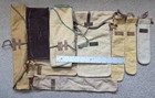 10 Antique  Vintage Tiffany Co Cloth Silverware Wraps  Pouches  Early mid 1900s 