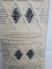 Boho Fringe Macrame Wall Hanging With Pocket  Beige  Gray  Black 36  X 14 