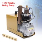 4500psi Electric Air Compressor Scuba Diving Pump High Pressure Water-cooling