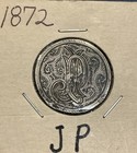 1872 Seated Liberty Quarter Love Token - Engraved    jp   