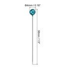 100pcs Sewing Pins  Straight Pin With Plastic Pearlized Ball Head  Light Blue