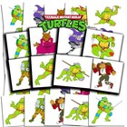 Teenage Mutant Ninja Turtles Tattoos Party Favors Bundle   70  Perforated 