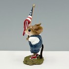 Wee Forest Folk Miniature Figurine Fb-5a   Our Stars   Stripes   Wff