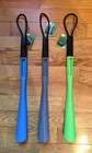 2  Extra Long 18 5  Shoe Horns Large Shoe Horn Flexible Handle New Green
