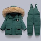 Children Clothing Set Baby Down Jackets Jumpsuit Overcoat Toddler Girl Clothes