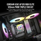 Corsair Af120 Rgb Elite 120mm Pwm Triple Fan Kit Airguide Black Certified Refurb