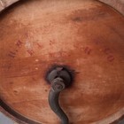 Antique Primitive Wooden Butter Churn Barrel Style Advertising Bangor Maine Nice