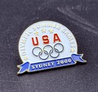 Sydney 2000 Olympics Usa Team Enamel Lapel Pin Summer Olympic Games