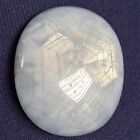 92 38 Ct Big Natural Blue Star Sapphire Oval Cabochon Loose Gem 29x24 Mm