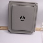 Mid America Scallop Mount Plastic Color 016 Gray 00030101402