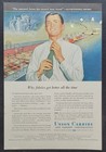 1948 Union Carbide Fabrics Get Better All The Time Vintage Print Ad Chemicals