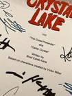 Crystal Lake Pilot Script Signed- Autograph Reprints- Friday The 13th- Jason