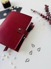Burgundy Luxury A5 Leather Planner Cover - Your Ideal Organizer just Cover A5