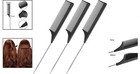 Heat Resistant Carbon Fiber Combs     3 Pack For Professional Teasing And Styling