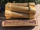 Golden Gate Bridge Original Suspension Cable Section 1936-1975 W  Walnut Stand
