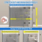 Retractable Baby Gate Extra Wide Safety Kids Or Pets 33    Tall Extends To 55   