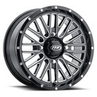 Itp Momentum 15  Wheels Milled 33  Motocrusher Tires Polaris Rzr Turbo S   Rs1