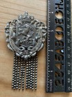 Belgium Coat Of Arms Lion L Union Fait La Force Brooch Pin 