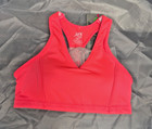 Frank Shorter Sport Bra Women s Running Gear Size S m Color Pink coral