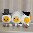 Amuseables Boiled Egg Graduation Jelly Cat Soft Plush Toy Nwt Free With Dust Bag