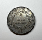 1848 Italy  lombardy-venetia  - Ar 5 Lire  C-22 3 