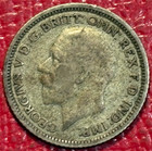 Very Nice 1928 Great Britain Silver Sixpence Coin-wedding Coin-feb118