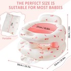 Inflatable Baby Seat For Babies 3-36 Months  Sit Up Chair Built In Air Pump B   
