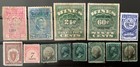Group Of Different Us Internal Revenues Documentary Postage Due Mint Used